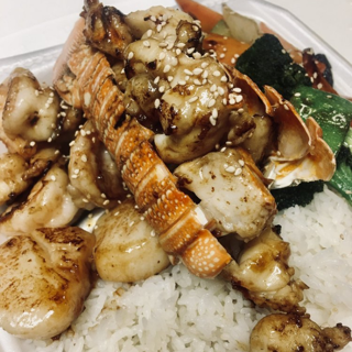 Hibachi Seafood Combo